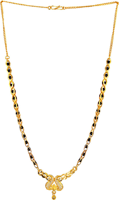 Trendy Gold Plated Mangalsutra PRODUCT CODE (OS0006847)