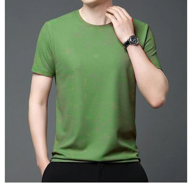 OS Polyester Stretchable Solid Half Sleeves Mens Round Neck T-Shirt Pack Of 5 PRODUCT CODE (OS0005002)