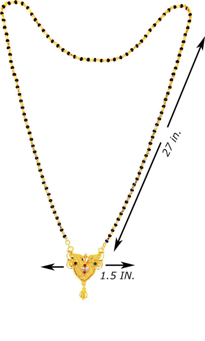 Unique Gold Plated Mangalsutra PRODUCT CODE (OS0006731)