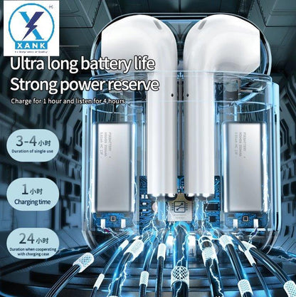 XANK TWS I12 InPods 12 Wireless Airpods with Mic Bluetooth Headset (ASSORTED COLOUR, True Wireless) PRODUCT CODE(OS0008495)