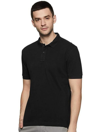 OS Polycotton  Solid Half Sleeves Polo Neck T-Shirt PRODUCT CODE (OS0005002)