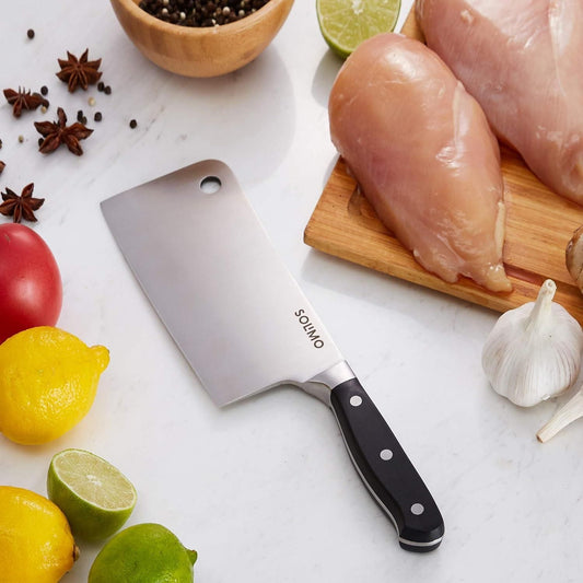 OS High-Carbon Stainless Steel Meat Cleaver/Knife PRODUCT CODE (OS0004540)