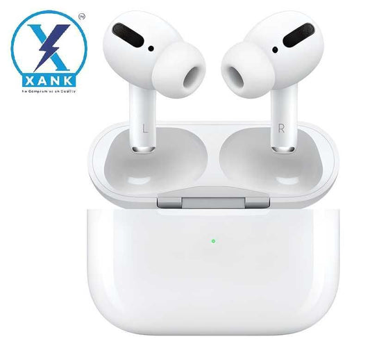 XANK Air-pods Pro with Wireless Charging Case with Sensor Enabled Bluetooth Headset (White, True Wireless) PRODUCT CODE(OS0008457)