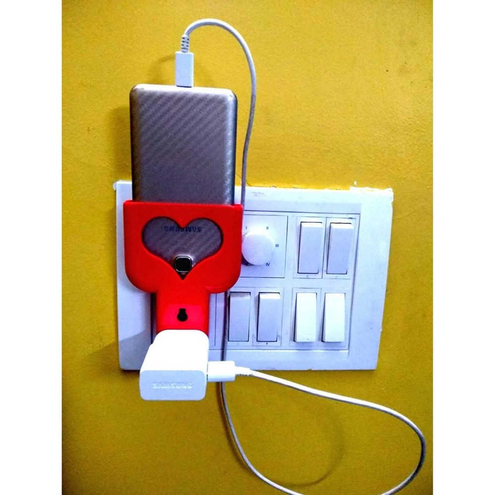 Heart Shaped Charging Holder (Pack of 2 )-Red