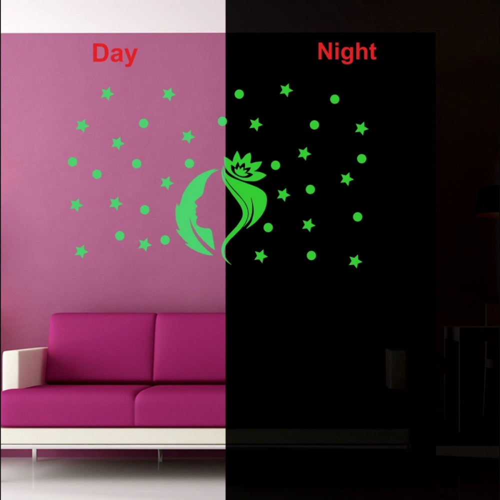 Generic Green Decorative Radium Wall Sticker