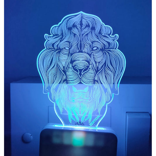 Generic Big Lion AC Adapter Night Lamp