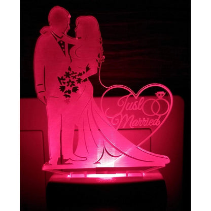 Generic Just Married Couple AC Adapter Night Lamp