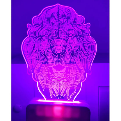 Generic Big Lion AC Adapter Night Lamp