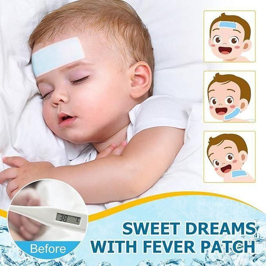 10 Sheets Fever Cooling Gel Patches PRODUCT CODE(OS0008534)