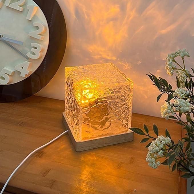 OS Rotating Water Ripple Night Light Aura Lamp PRODUCT CODE (OS0004817)