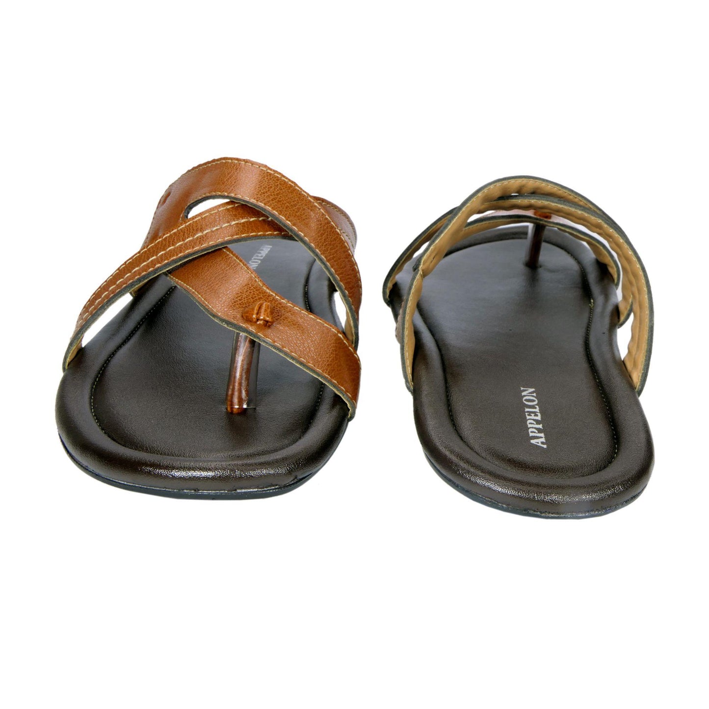 OS AM PM Genuine Leather Men's Daily Wear Slippers PRODUCT CODE (OS0007027)