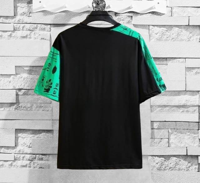 OS Cotton Printed Half Sleeves Pocket Style Round Neck Mens T-Shirt PRODUCT CODE (OS0005610)