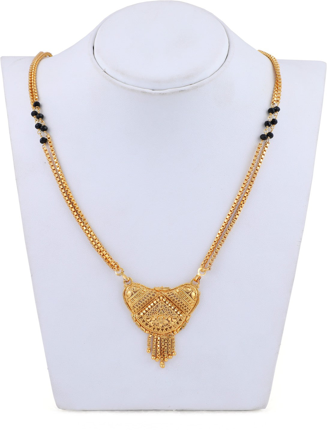 Beautiful Gold Plated Mangalsutra PRODUCT CODE (OS0006857)