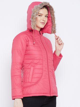 OS Women's Winter Wear Solid Parka Jacket PRODUCT CODE (OS0010030)