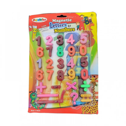 Generic Magnetic Numbers And Arithmetic Symbols Multicolour (Color: Assorted)