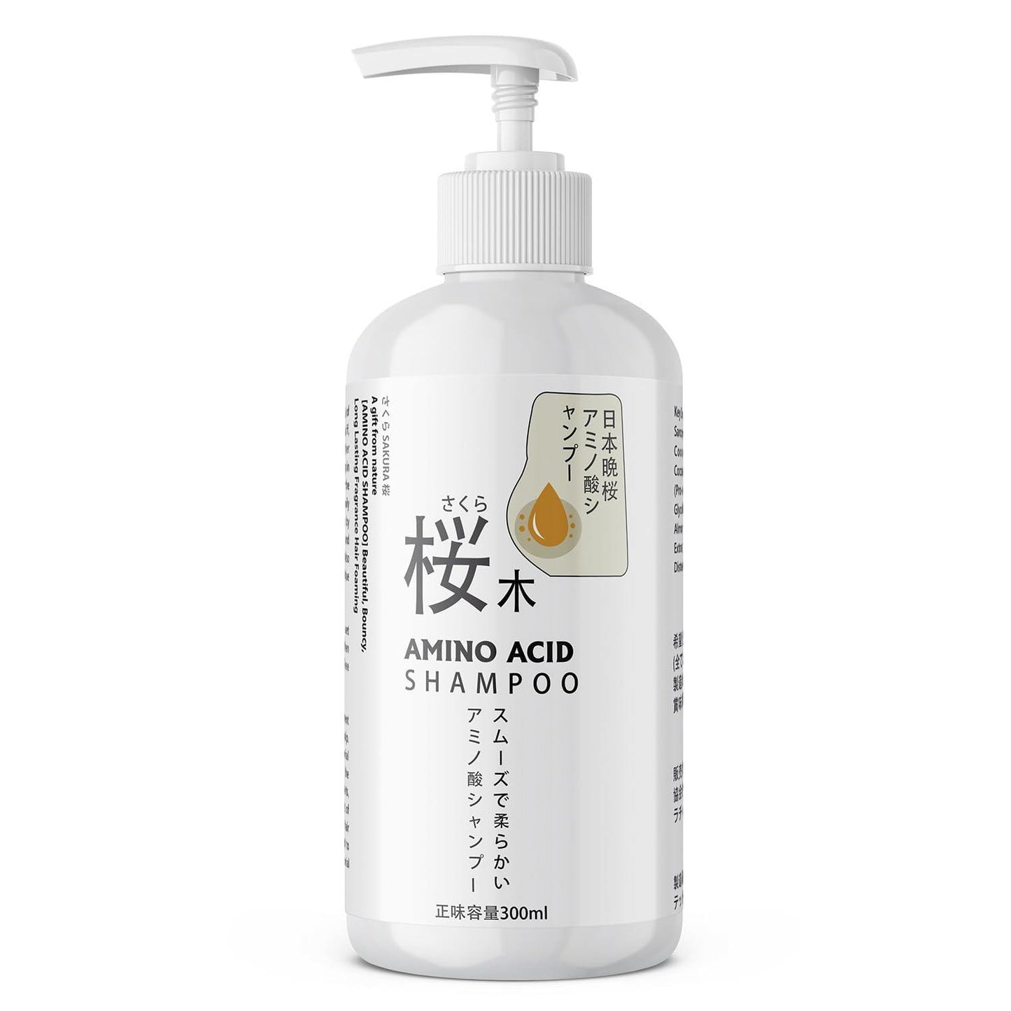 OS Sakura hair growth shampoo 300 ml PRODUCT CODE (OS0001216)