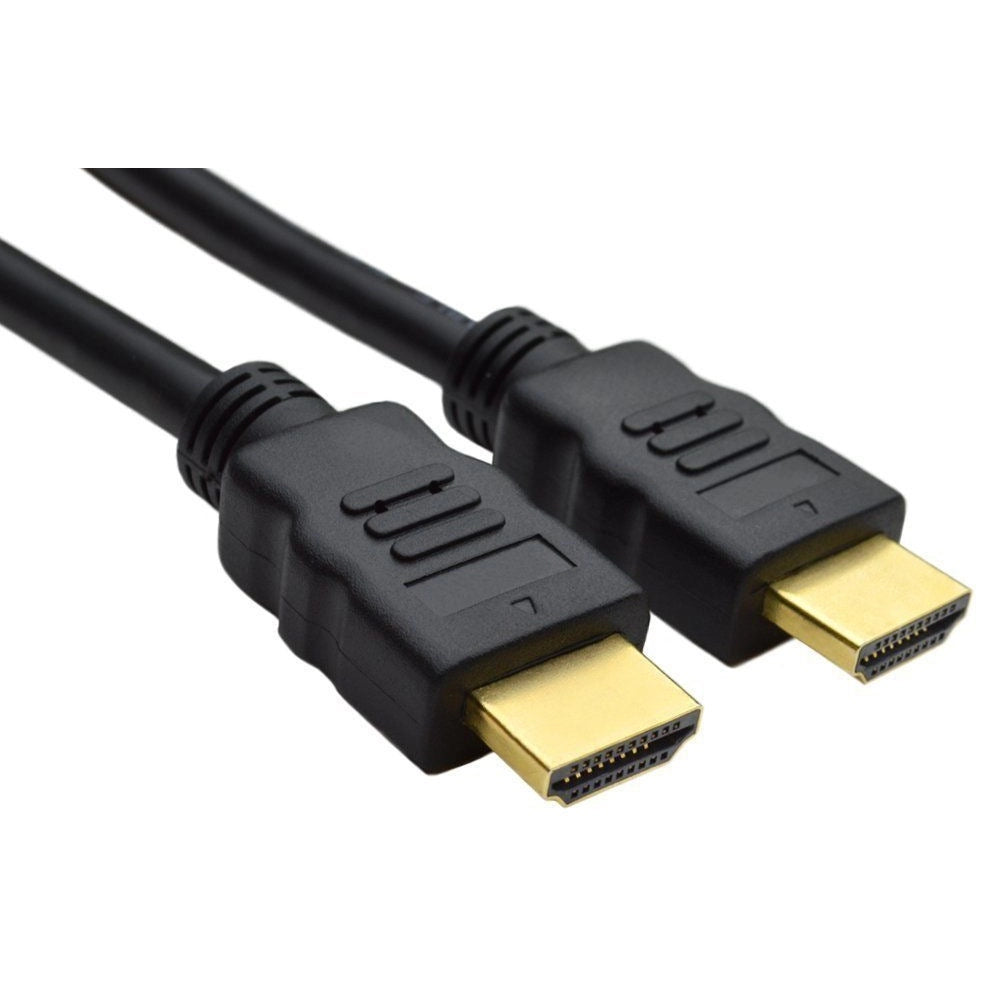 Generic HDMI Cable Male to Male 3 Yards Supports All HDMI Devices, High Speed 3D, 4K, Full HD 1080p (Black)