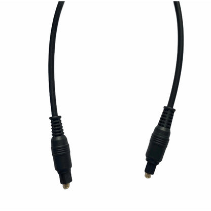 Generic Supreme Quality Digital Optic Fibre Cable 1.5 Yards, Transmission Bandwidth up to 250Mb_s (Black)