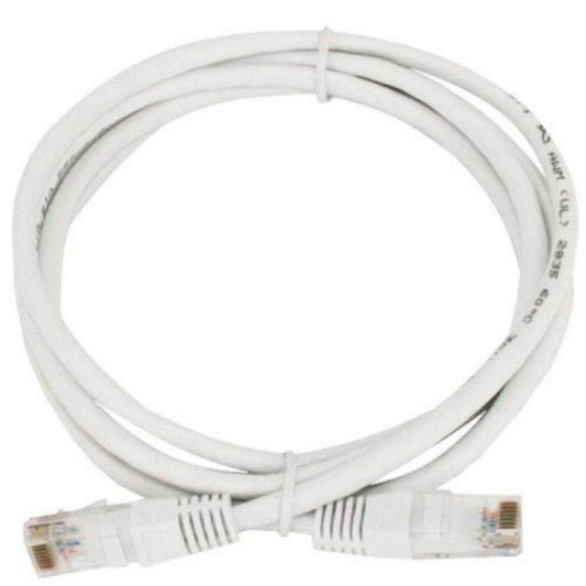 Generic Ethernet Patch Cord CAT5E, RJ45 LAN Cable 1.5 Yards (White)