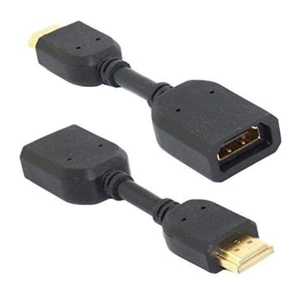 Generic Male to Female HDMI Cables 0.1 (Black)