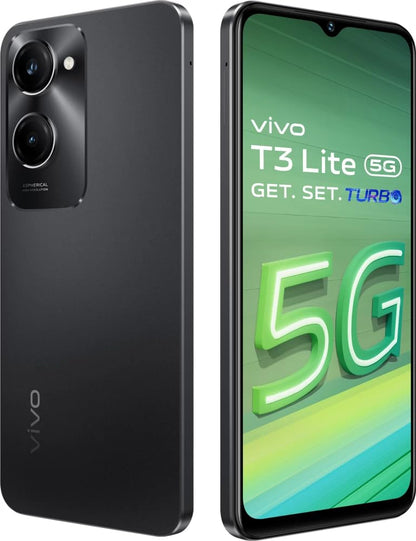 Vivo T3 Lite 5G Smartphone (Majestic Black, 6GB Ram 128GB Storage) PRODUCT CODE (OS00017003)