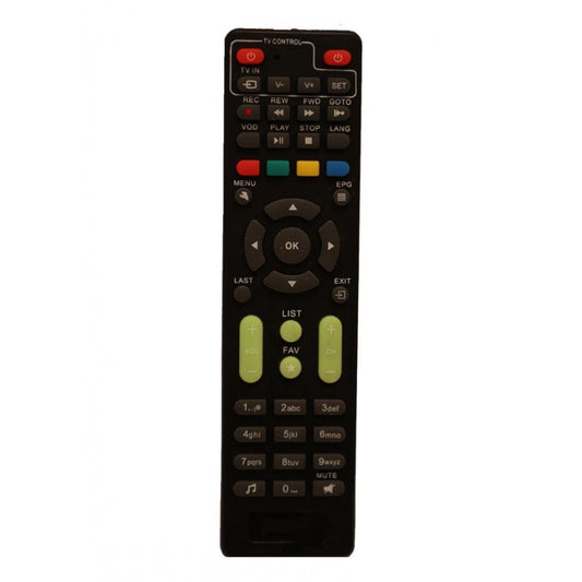 Generic Set Top Box Remote, Compatible With GTPL Hd Set Top Box Remote Control_Old Remote Functions Must Be Exactly Same (Color:Multi)