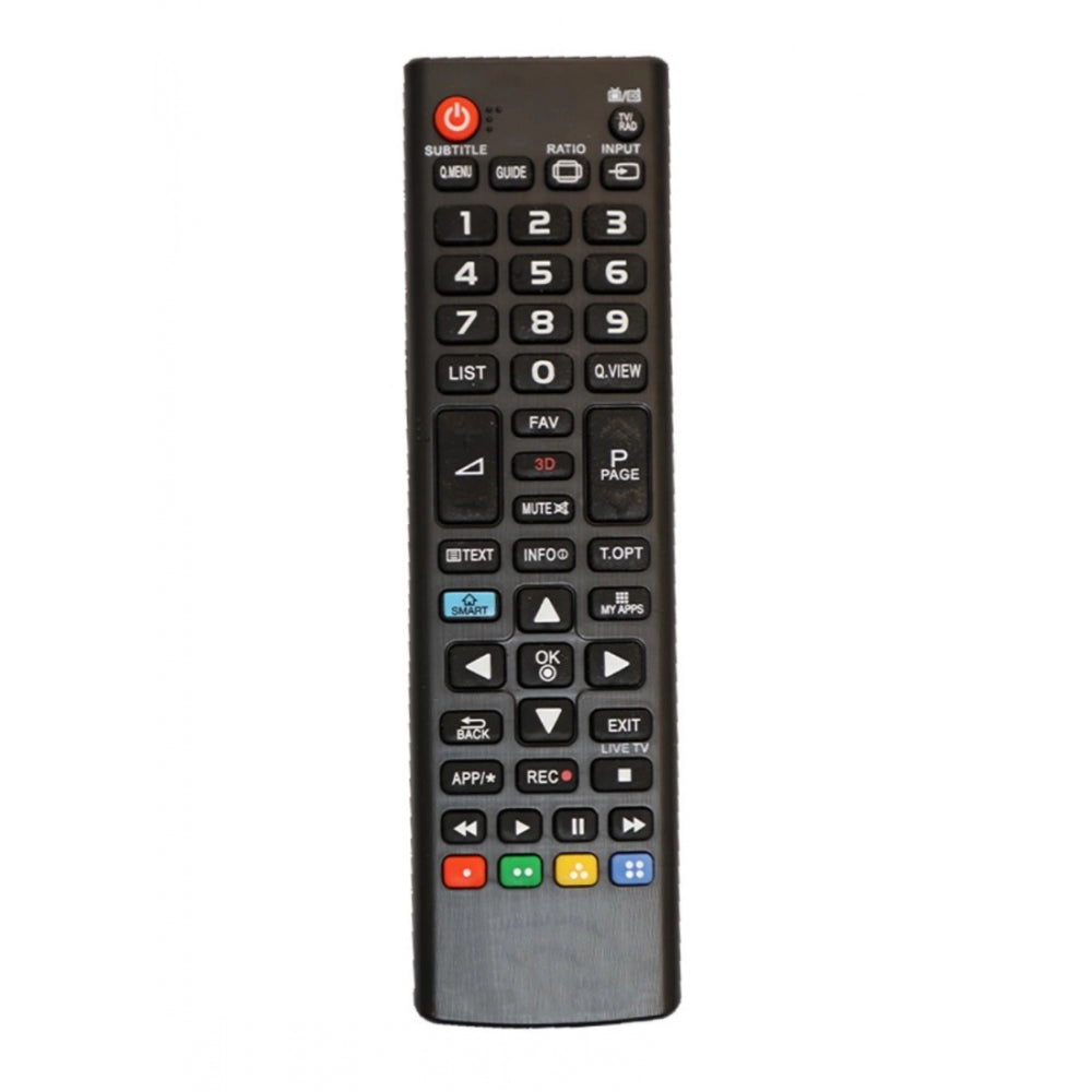 Generic Remote No. URC 122 With Basic Smart And 3D Functions (No Voice Command), Compatible With LG LCD_LED_3D Plasma TV Remote Control (Color:Multi)