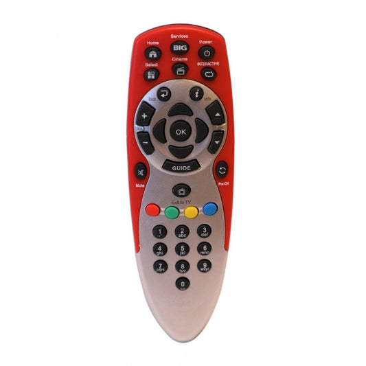 Generic Set Top Box Remote, Compatible With Big TV Set Top Box Remote Control_Old Remote Functions Must Be Exactly Same (Color:Multi)