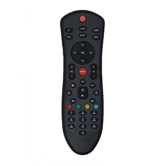 Generic DTH Set Top Box Remote (With Recording), Compatible With Dish TV Sd_Hd Set Top Box Remote_Old Remote Functions Must Be Exactly Same (Color:Multi)