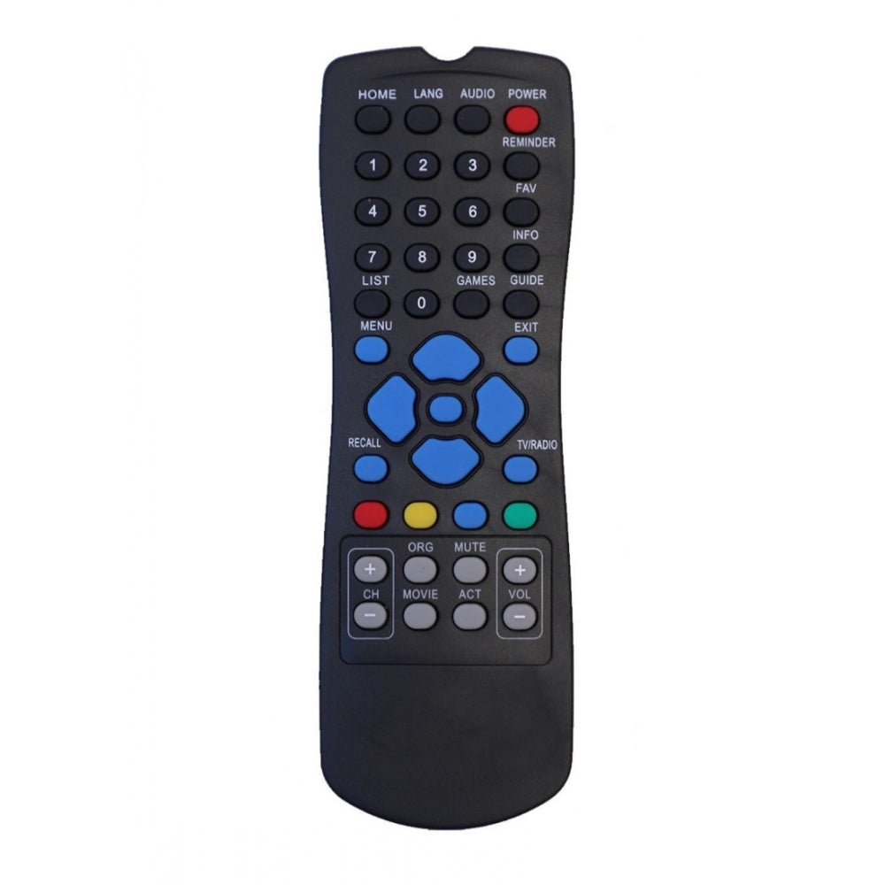 Generic DTH Remote, Compatible With Sun Direct DTH Remote Control_Old Remote Functions Must Be Exactly Same (Color:Multi)