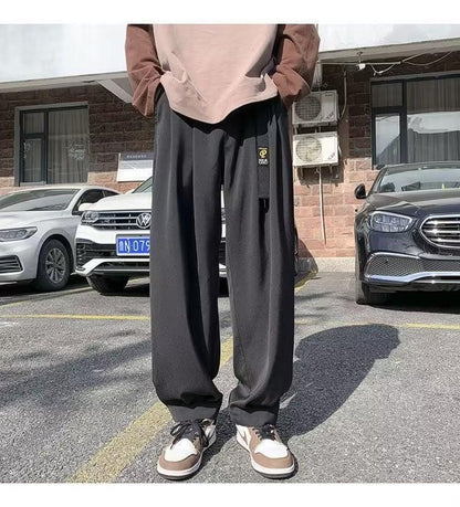 GMG Men's Loose Straight Wide Leg Casual Track Pant PRODUCT CODE (GMG0005101)