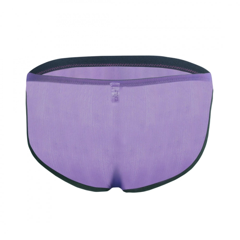 Generic Men's Mesh Power Net Transparent Sexy Brief Underwear (Ultra Violet)