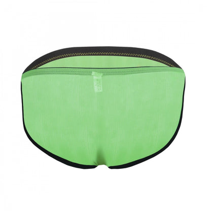 Generic Men's Mesh Power Net Transparent Sexy Brief Underwear (Green)