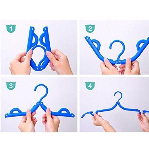 OS 4PCS Portable Foldable Clothes  Hangers PRODUCT CODE (OS0004736)