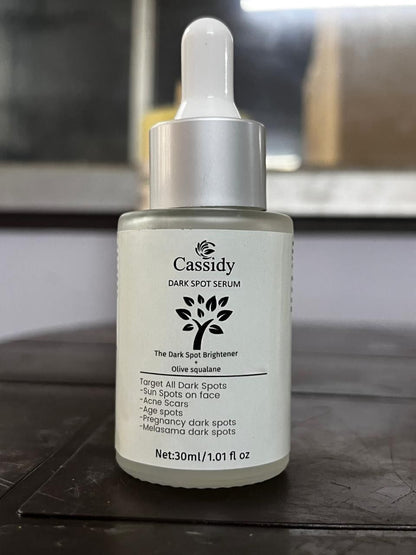 OS CASSIDY Dark Spot Serum Dark Spot Brightener and Olive Squalane Remove Acne Scars (Pack of 2) PRODUCT CODE (OS0001211)