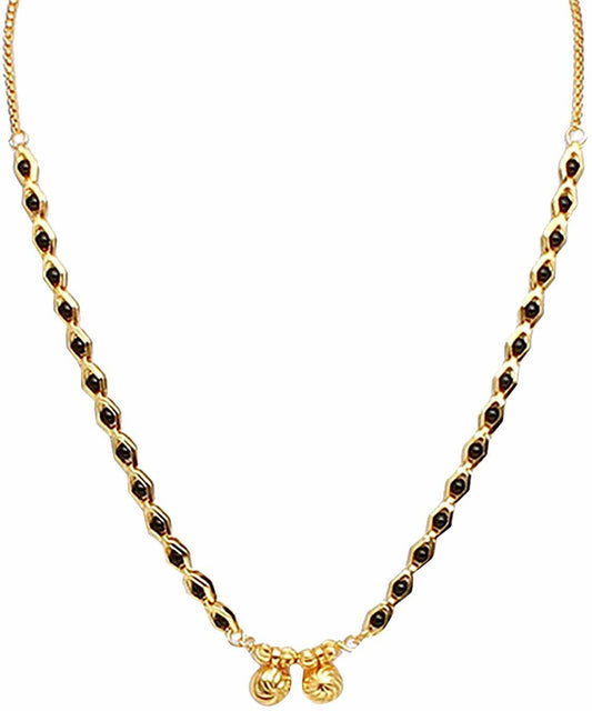 Pretty Gold Plated Mangalsutra PRODUCT CODE (OS0006818)