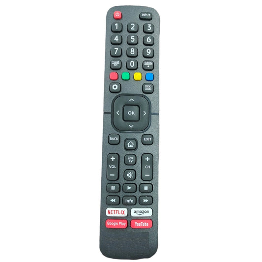 Generic Remote with YouTube, Netflix and Prime Video (No Voice), Compatible with Vu Smart TV LCD/LED Remote (Exactly Same Remote will Only Work)