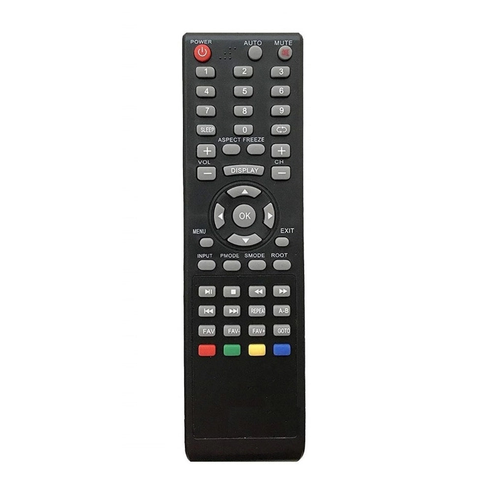 Generic LCD/LED Remote No. CH09, Compatible with Vu LCD/LED Remote Control (Exactly Same Remote will Only Work)