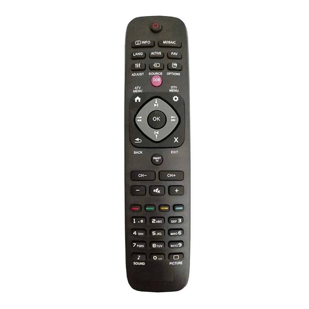 Generic Remote with DDB Function, Compatible with Philips LED with D2H (Combined) Remote Control (Exactly Same Remote will Only Work)