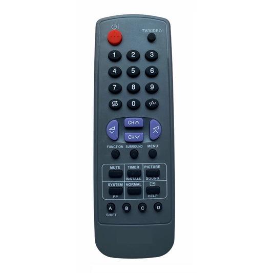 Generic CRT TV Remote No. URC128, Compatible with Sharp CRT TV Remote (Exactly Same Remote will Only Work)