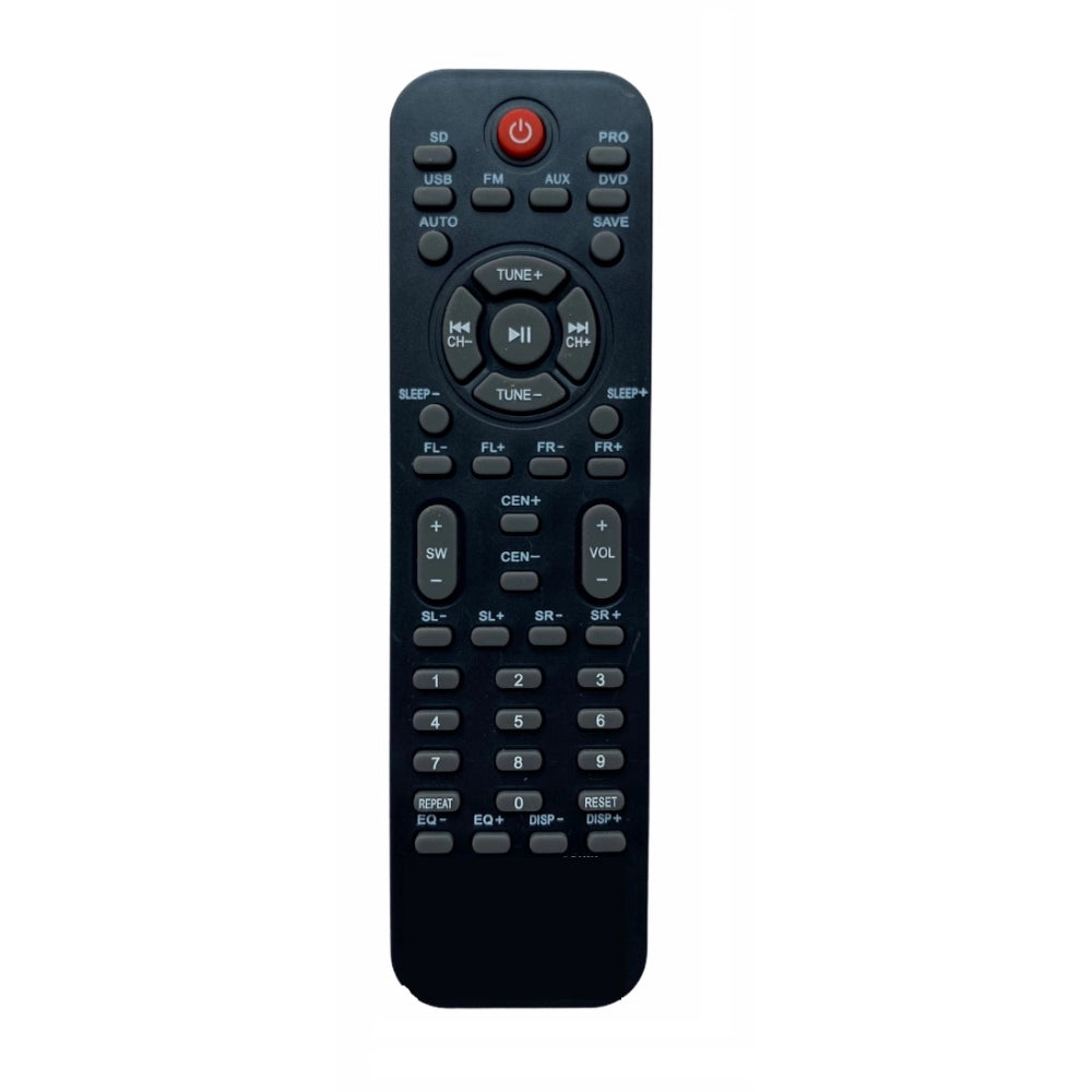 Generic 12 in 1 Home Theatre Remote, Compatible for CTS, Philips, Enkor, Stone Home Theatre Remote (Exactly Same Remote will Only Work)