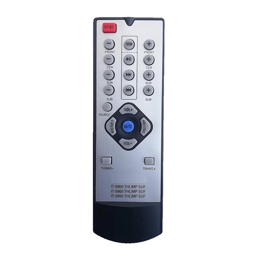 Generic Remote No. IT-X 5900, Compatible with Intex Home Theatre System Remote Control (Exactly Same Remote will Only Work)