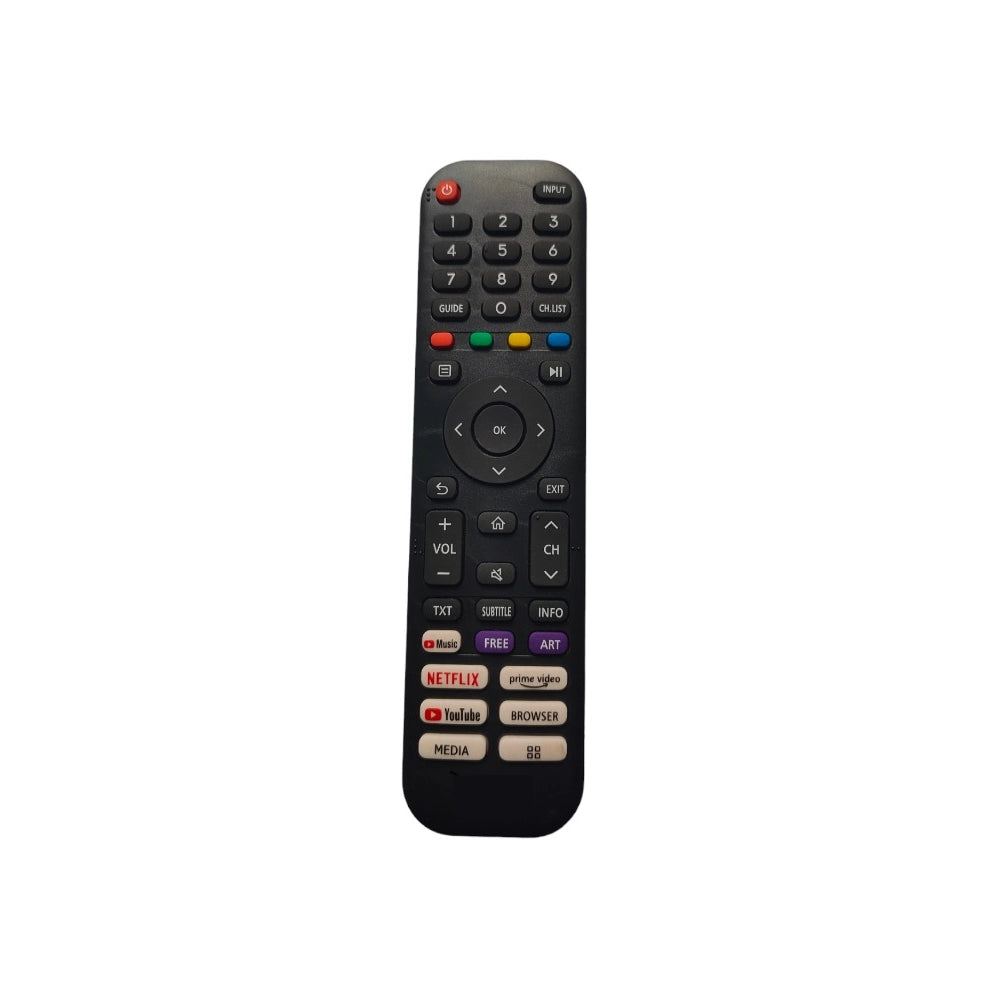 Generic Remote No. 986 (No Voice), Compatible for Vu Smart TV LCD/LED Remote Control (Exactly Same Remote Will Only Work)