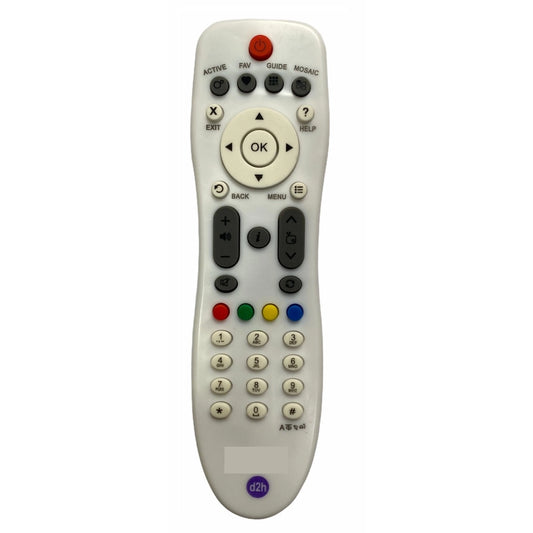 Generic DTH Remote No. 125N (Non-RF), Compatible with Videocon DTH Set Top Box Remote (Exactly Same Remote will Only Work)