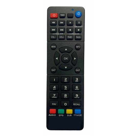 Generic DTH Remote No. 3010, Compatible with Free Dish DTH (with WiFi) Remote (Exactly Same Remote will Only Work)