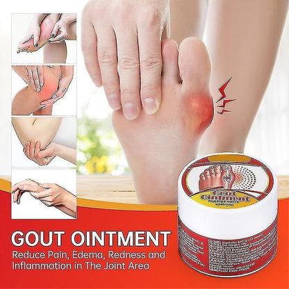 OS Portable Gout Ointment Herbal Toe Knee Joint Pain Relief Massage Cream PRODUCT CODE(OS0006310)