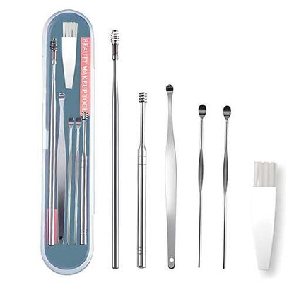 OS 6 Pieces Ear Wax Removal Smooth Stainless Steel Kit PRODUCT CODE(OS0002048)