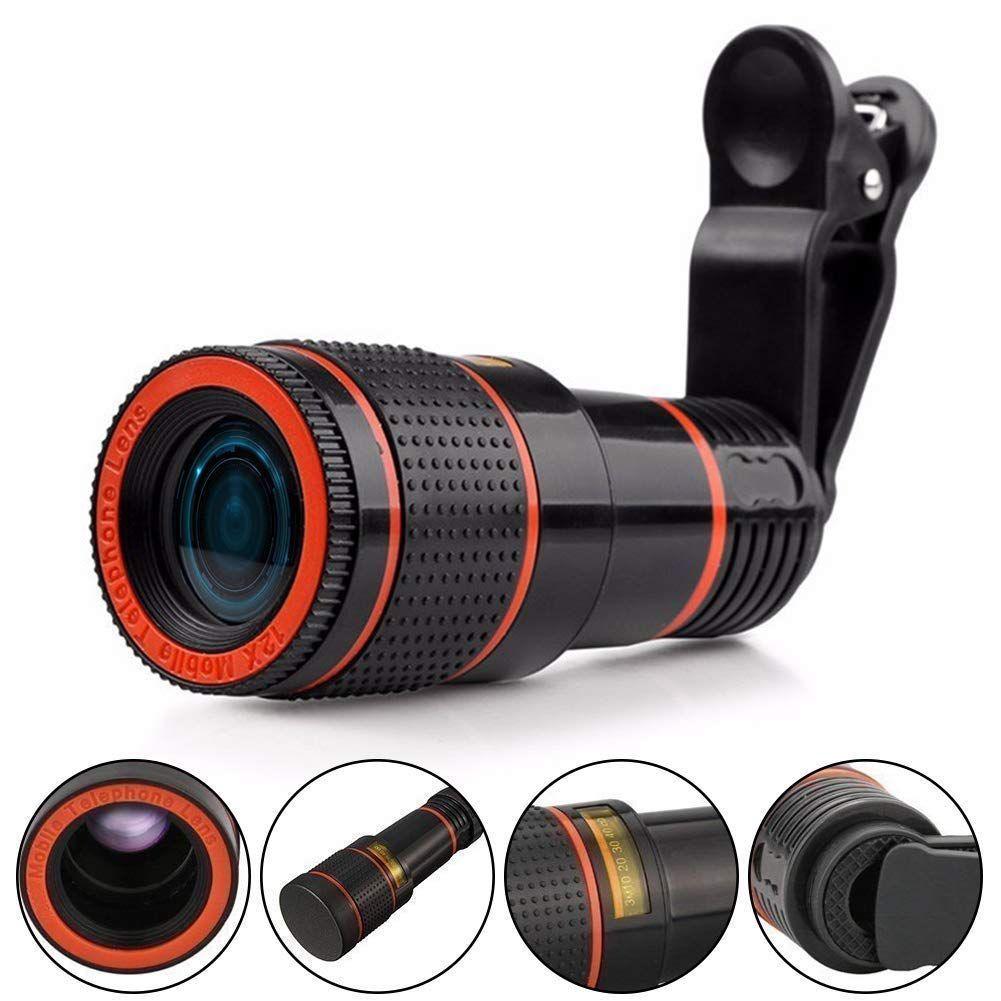 Protable HD 12x Optical Zoom Camera Telescope Lens Monocular Travel Hiking Tour PRODUCT CODE(OS0008480)