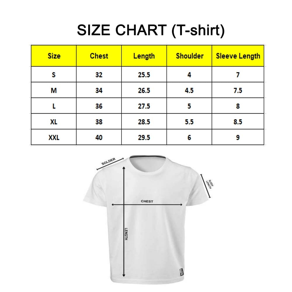 Generic Men's PC Cotton 69th Birthday Printed T Shirt (Color: White, Thread Count: 180GSM)