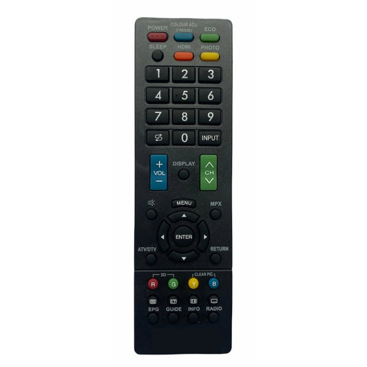 Generic LCD/LED Remote No. GB016WJSA, Compatible with Sharp LCD/LED TV Remote Control (Exactly Same Remote will Only Work)